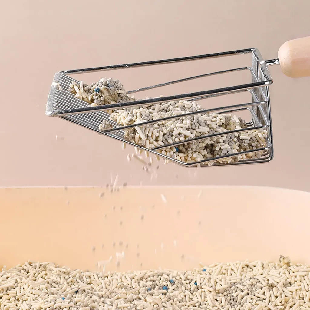 Paletta Design Kitty Metal Scooper Grigio Antracite per Gatti - 4