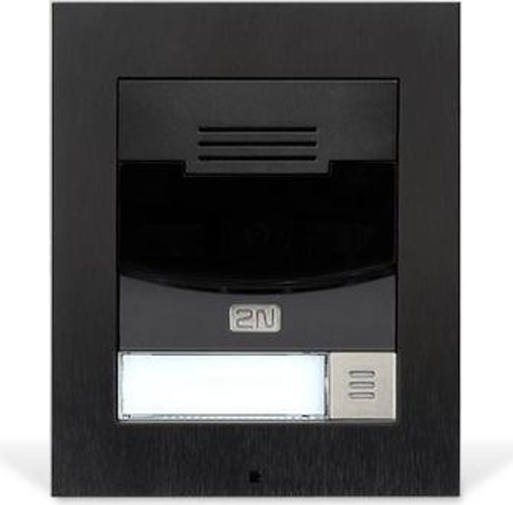 9155301BF - IP Solo encastrable, sans caméra, noir (cadre Image du produit 