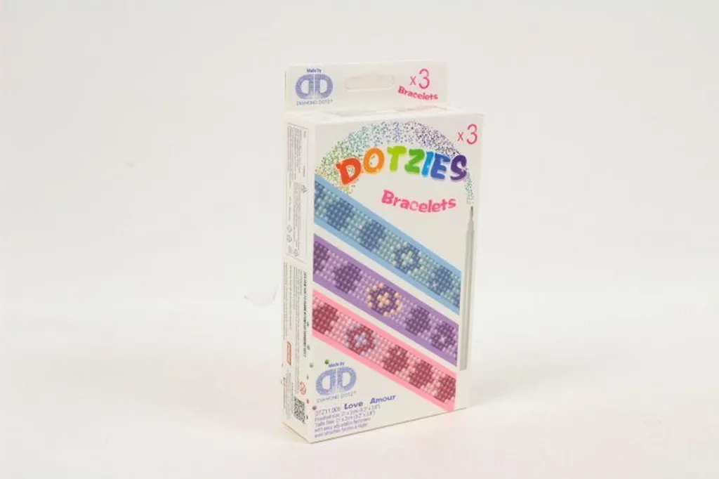 Bracelets d'amour Diamond Dotz 45676 - Strass Brillants et Design DIY
