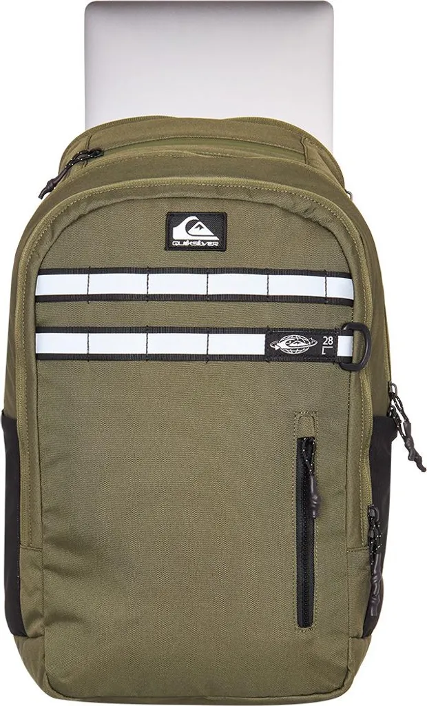 Sac à dos Quiksilver Burner 28L avec compartiment PC - Vert Grape Leaf - 3