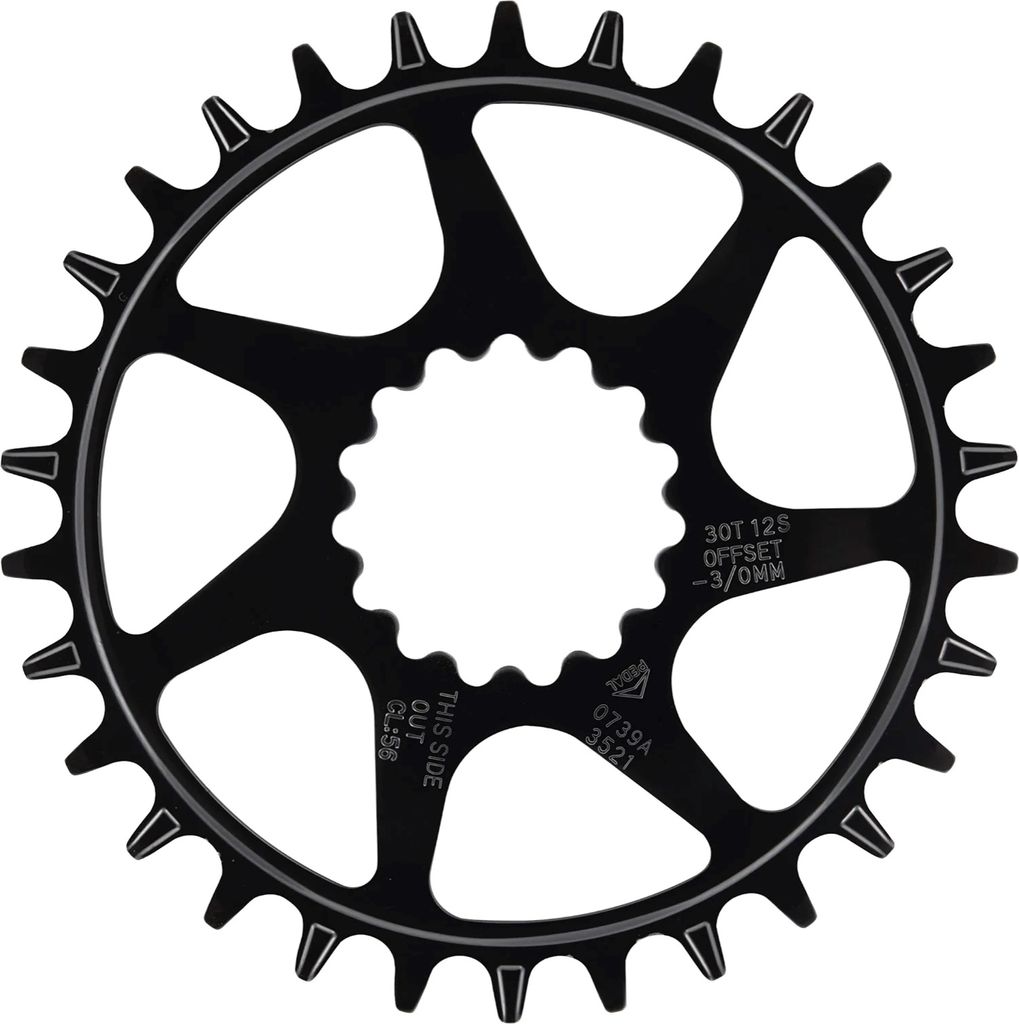 e*thirteen Helix Direct Mount Kettenblatt, 30 Z., 52/55mm Zdjęcie produktu 
