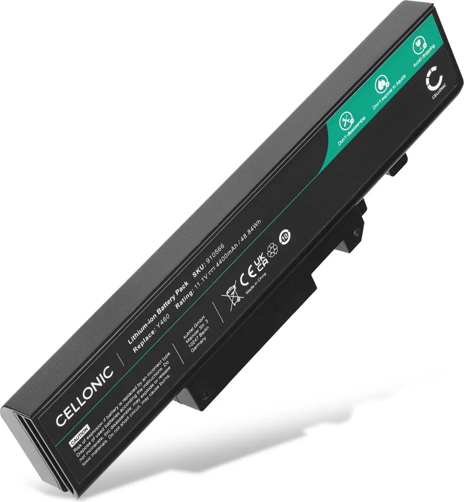 Ricambio Batteria Lenovo Serie Y 4400mAh 10.8V | subtel Original Quality
