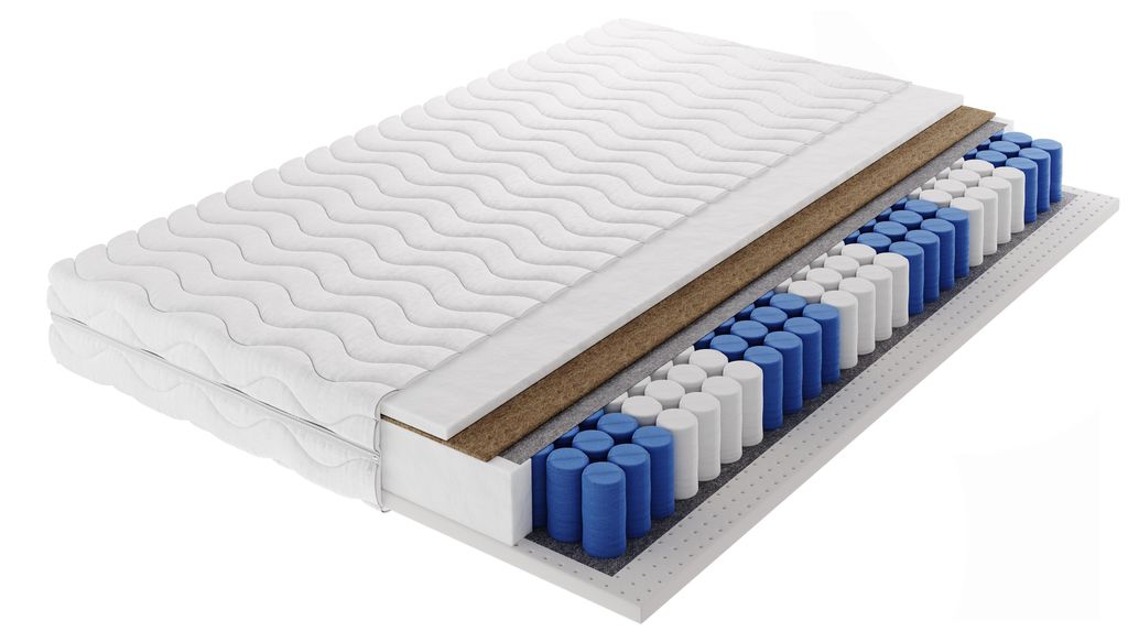 Masseno Taschenfederkernmatratze 90x200, H3/H4, Höhe ca.: 20 cm, Matratze PRELUNA