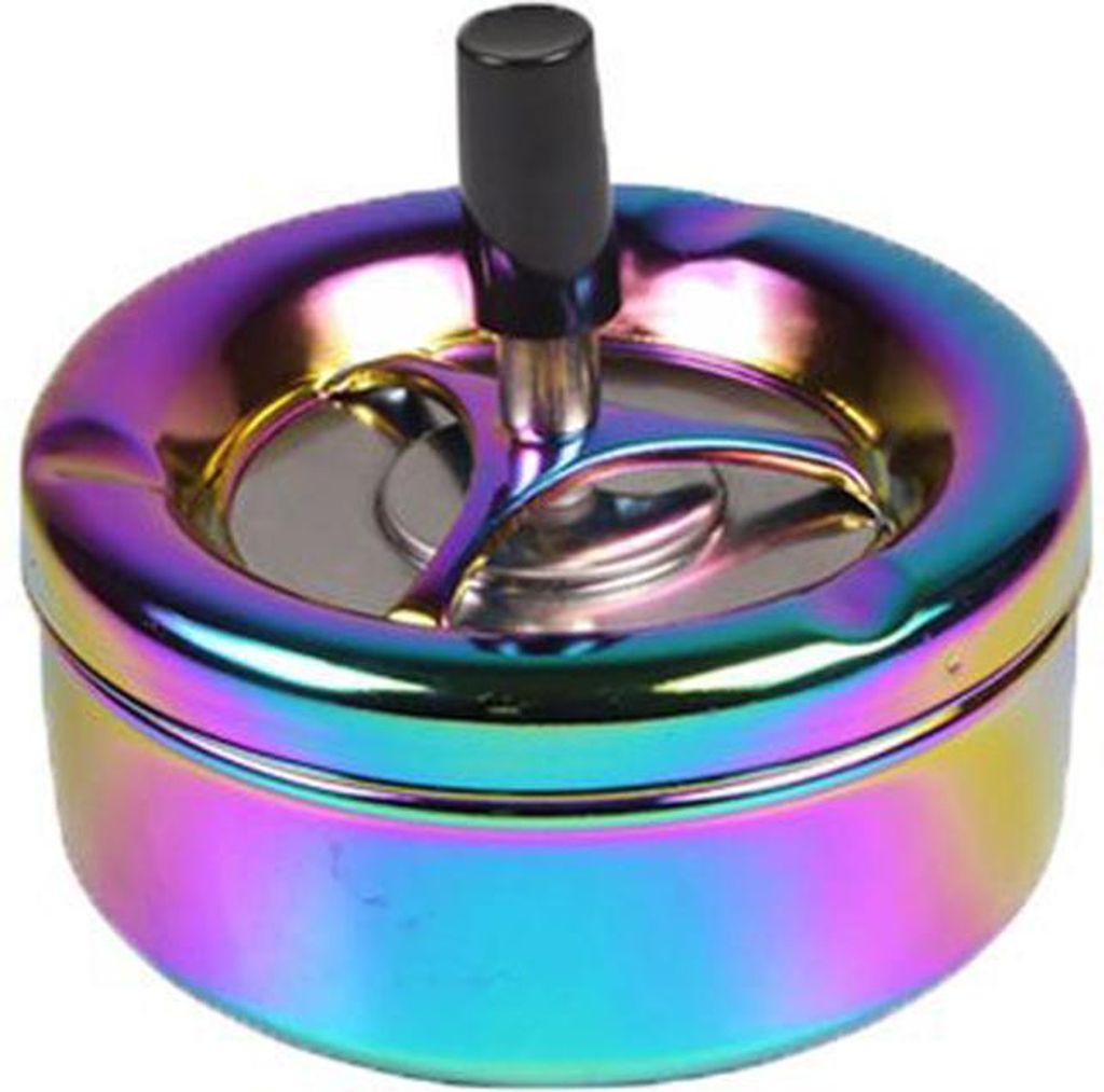 Hauser Schleuderaschenbecher / Drehascher Rainbow - 11cm Produktbild 