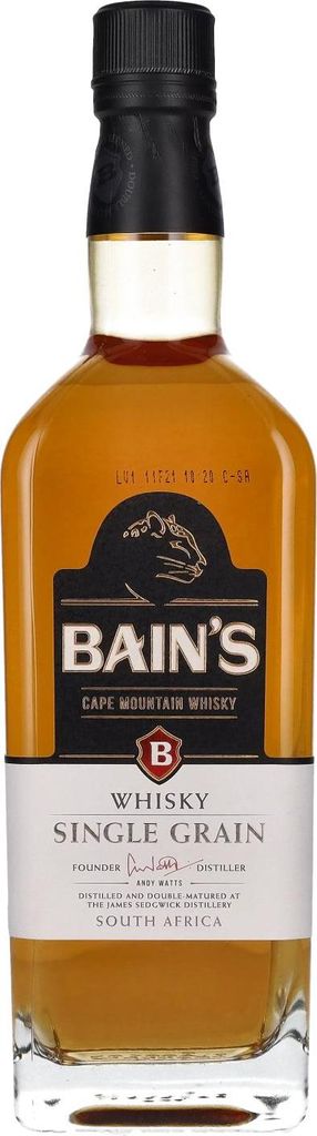 Bain's Cape Mountain Whisky | 40 % vol | 0,7 l Produktbild 