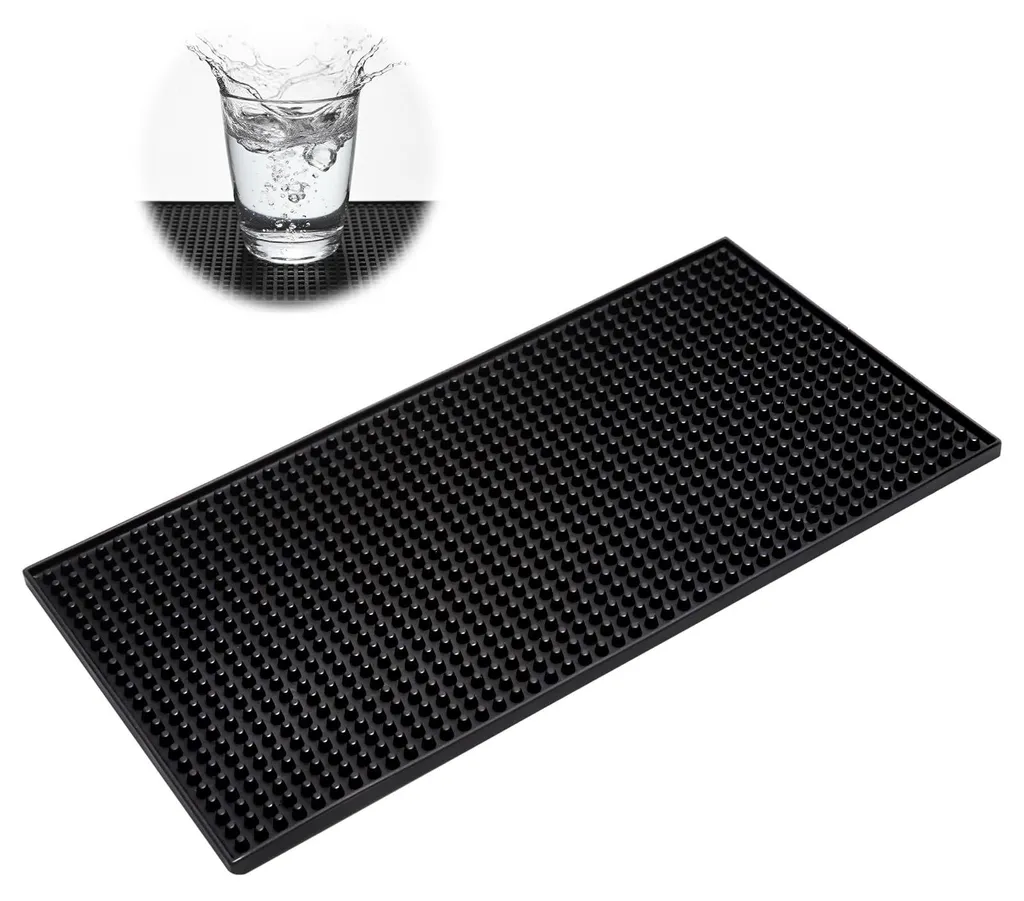 Tapis égouttoir anti-trace pour verres - Fini les plans de travail mouillés