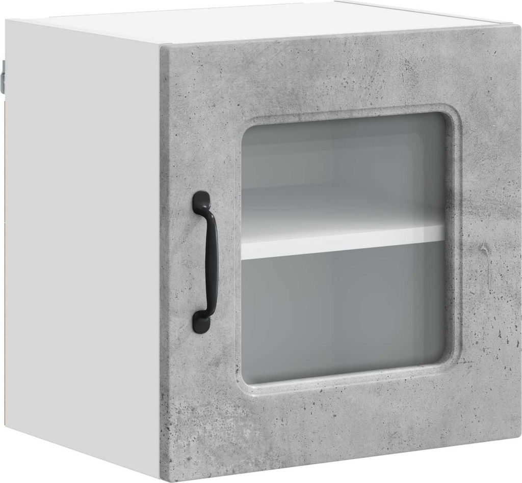 Küchenschrank Kalmar Beton Grau 40 x 31 x 40 cm Holzwerkstoff