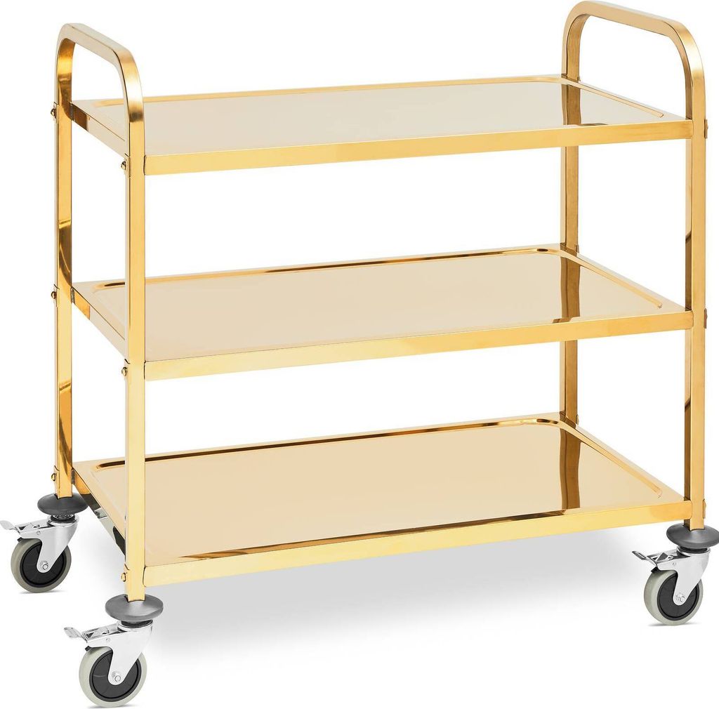 Cateringový vozík pro servírování 3 police 89,5 X 49,5 cm Obrázek produktu 