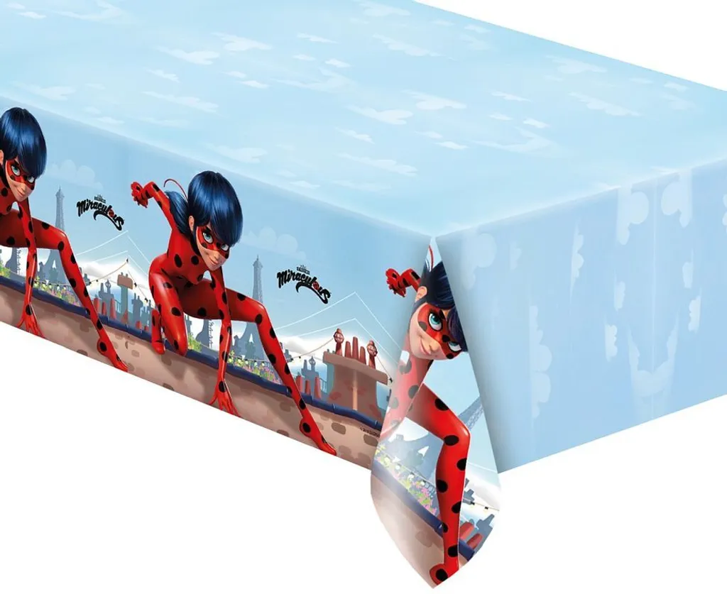 Service de table jetable Miraculous 39 pièces déco anniversaire à thème