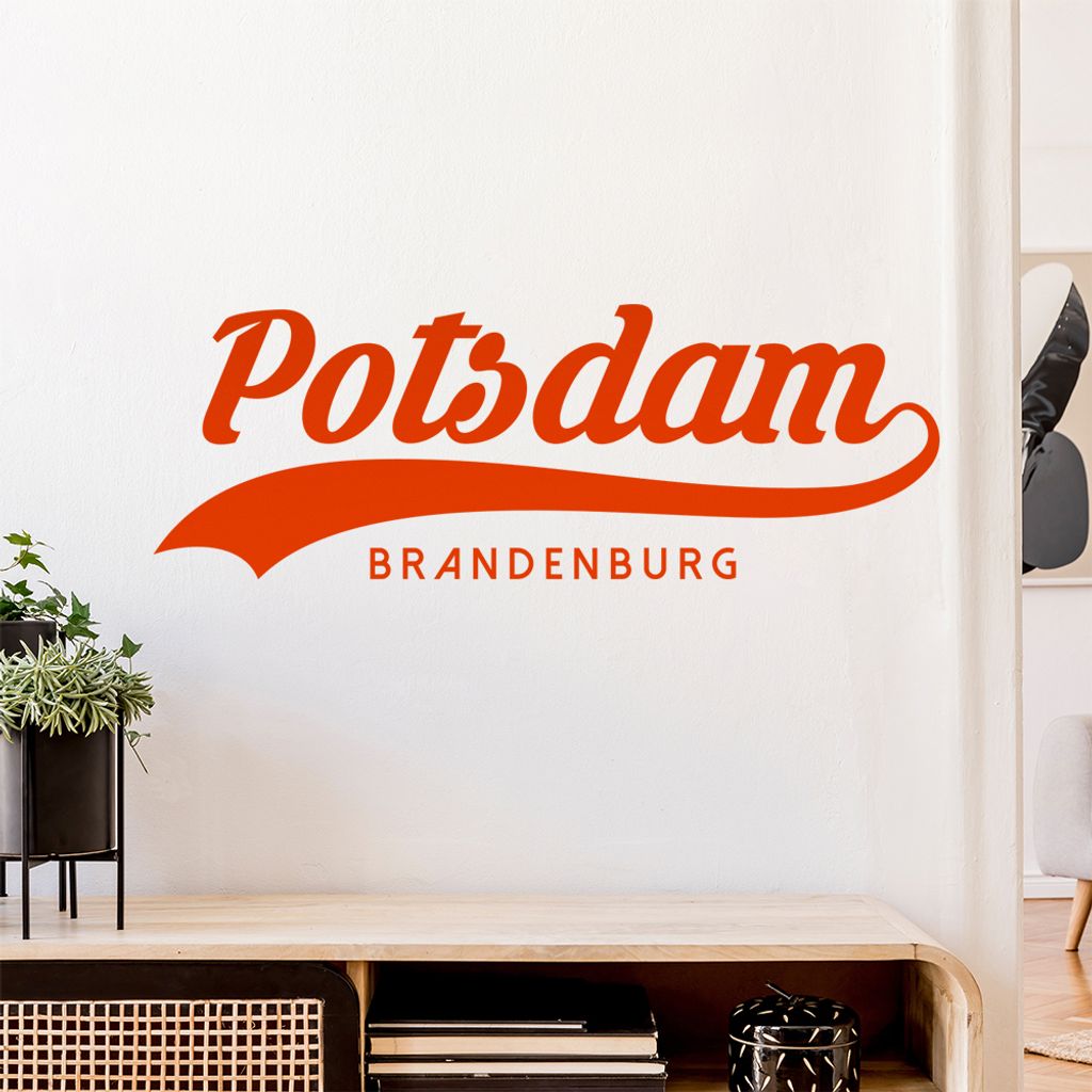 Potsdam Brandenburg Wandtattoo Wandaufkleber Wall Sticker - Dekoration, Küche, Wohnzimmer, Schlafzimmer, Badezimmer