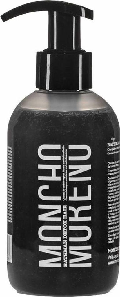 Moncho moreno BATHMAN DETOX HAIR Holzkohle Shampoo 500 ml