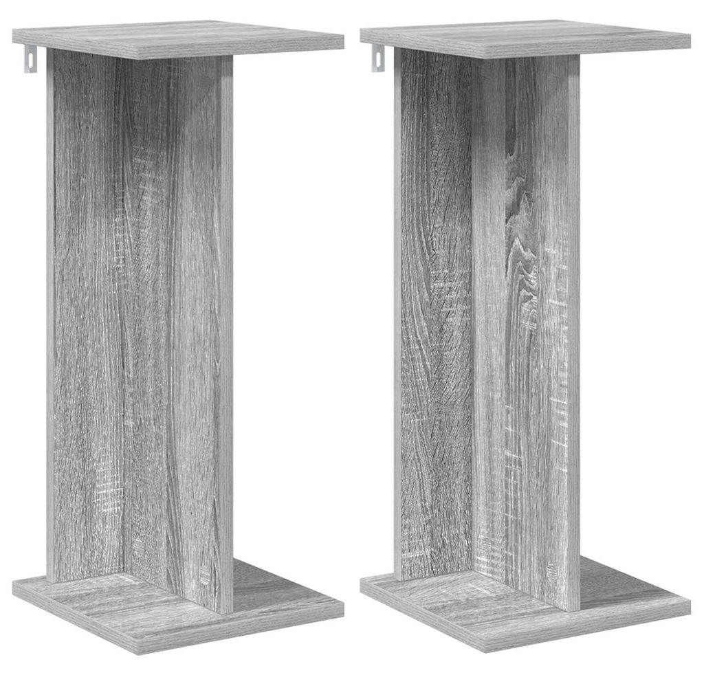 Pflanzenständer 2 pcs Graues Sonoma 25 x 25,5 x 60,5 cm