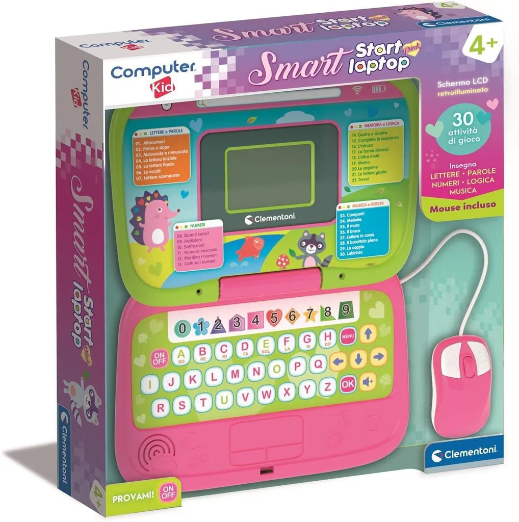 Ordinateur Portable Smart Start avec Souris Optique pour Débutants