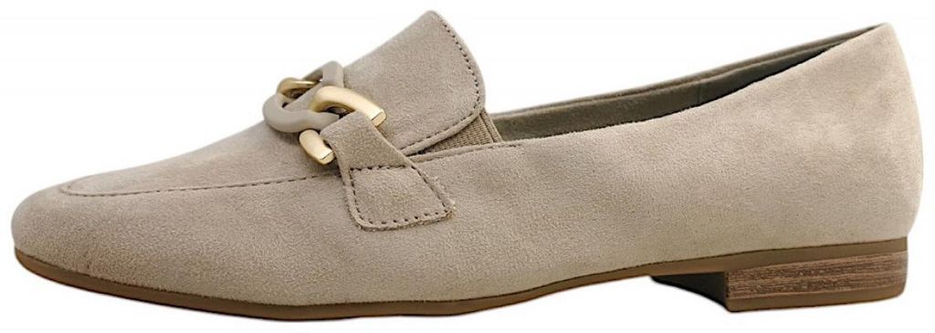 Jana Damenschuhe Halbschuhe Slipper Beige Freizeit, Schuhgröße:39 EU
