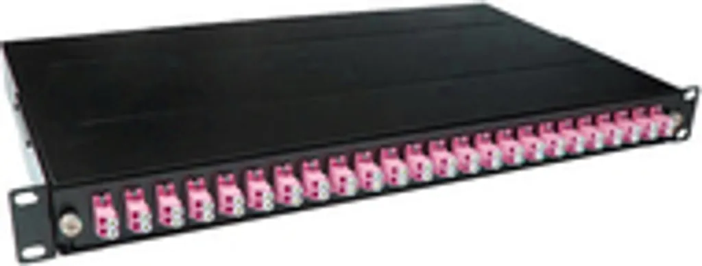 Panneau Fibre 24 LC Duplex Multimode OM4 ACT Haute Densité FA2040