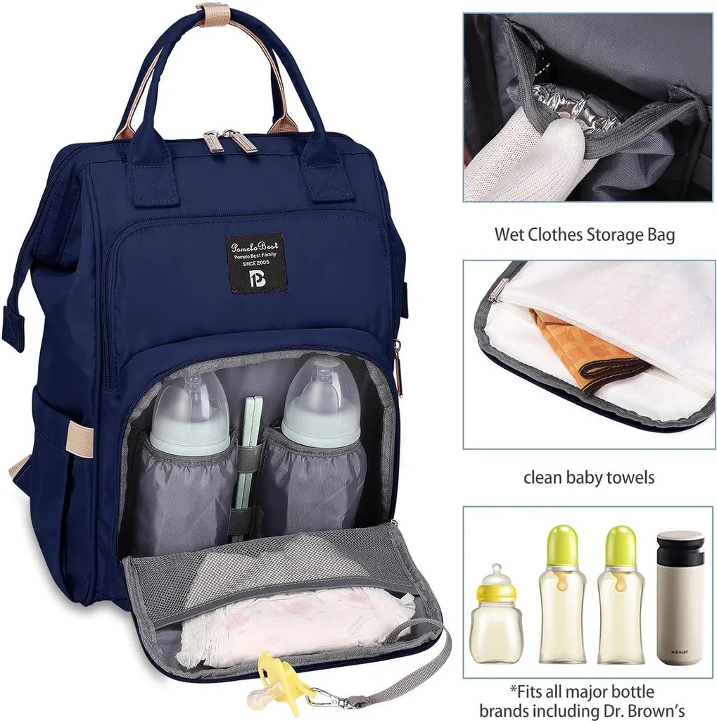 Zaino Fasciatoio da Viaggio Pomelo Best: Ampio Spazio e Tessuto Tecnico - 3