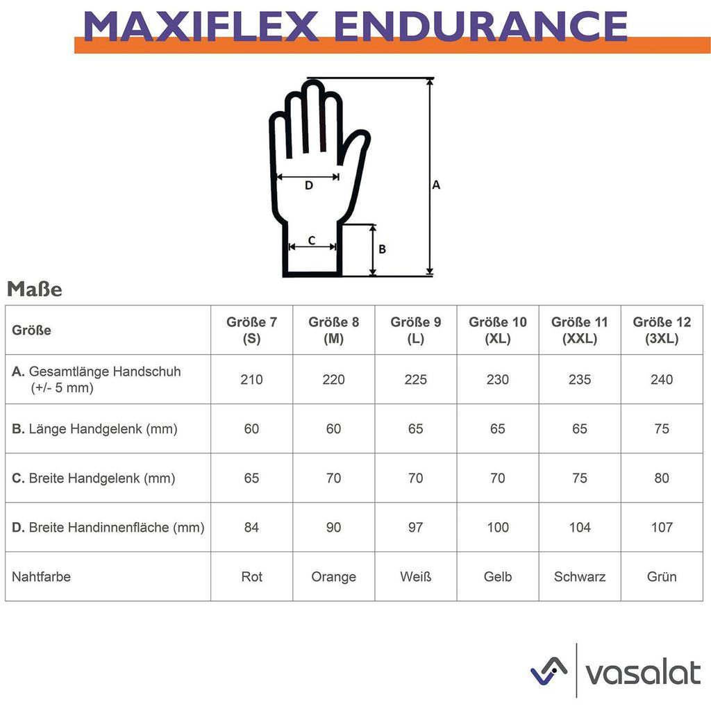 Guanti protettivi ATG Guanti da lavoro Maxiflex Endurance Immagine del prodotto 