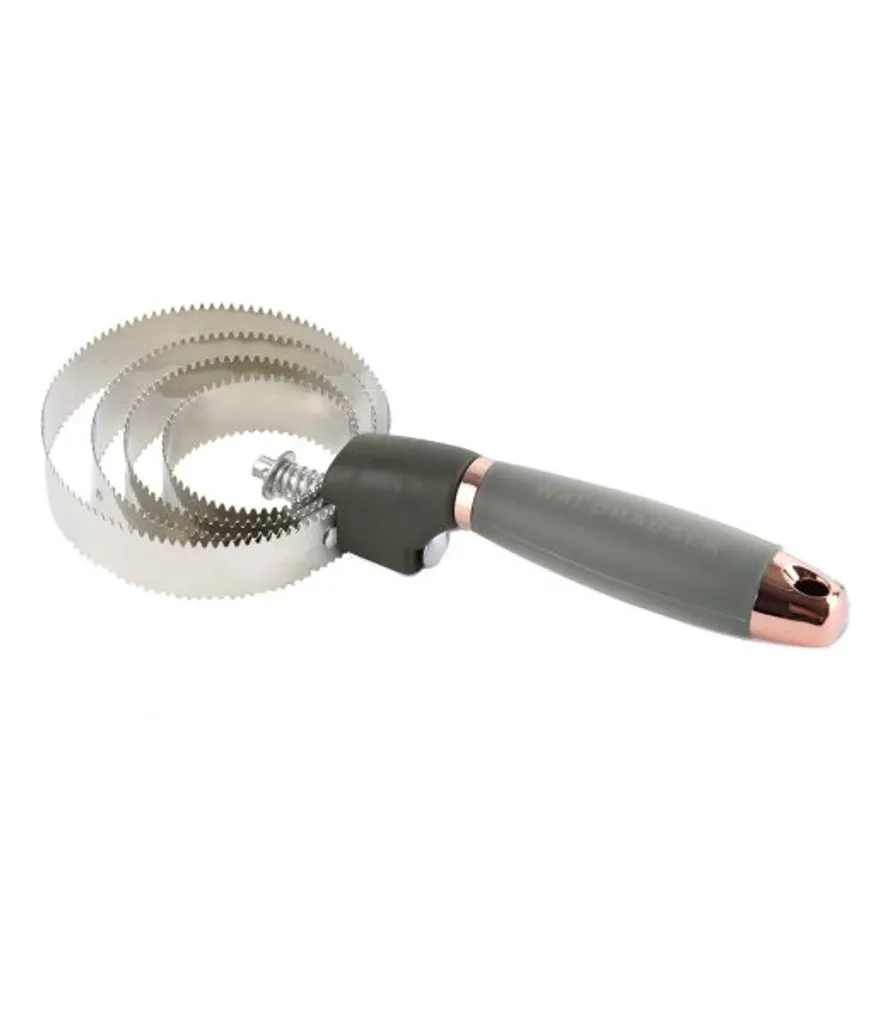 Striglia Per Cavalli WALDHAUSEN - 4 Anelli In Acciaio Inox, Manico Blu - Foto 4