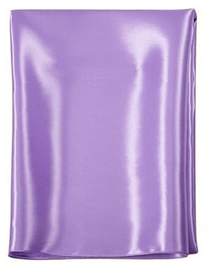 Tischdecke im nordischen Stil, glatter Satin, staubdicht, schützend, Tischdecke für Hochzeiten und festliche Anlässe