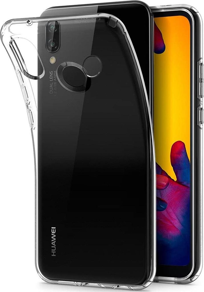 Schutzhülle für Huawei P20 Lite Hülle Transparent Slim Produktbild 