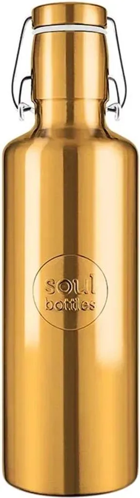 Borraccia Ecosostenibile Oro Chiaro 0,75l | Acciaio Inox Riutilizzabile