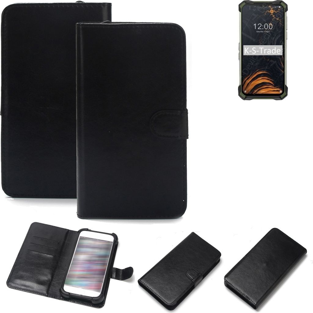 K-S-Trade Handyhülle Schutzhülle kompatibel mit Doogee S86 Handy Schutz Hülle Handyhülle Bumper schwarz 1x