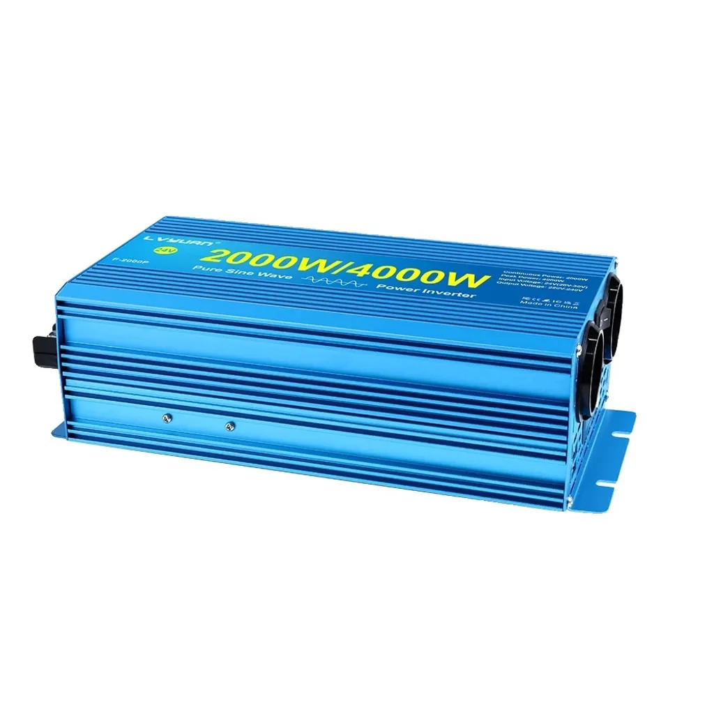 Transformateur 24V en 220V 4000W avec protection contre surcharge