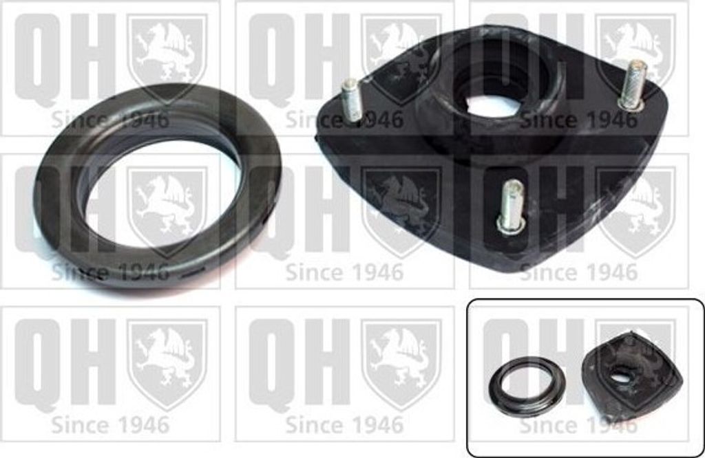 QUINTON HAZELL EMA2278 Reparatursatz Federbeinstützlager Vorne passend für PEUGEOT 106 II Schrägheck (1A, 1C) 106 I (1A, 1C) für CITROËN SAXO