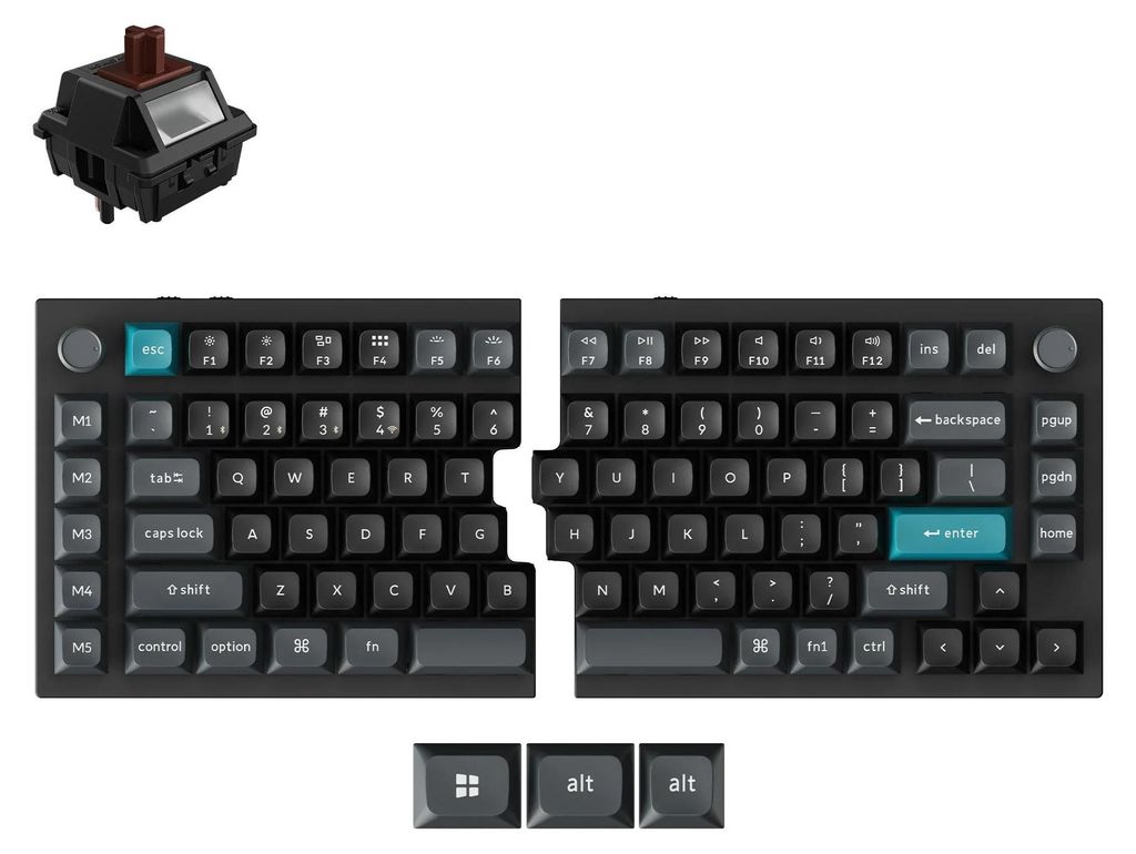 Keychron Q11 Ultra 8K, bezdrátová mechanická klávesnice, Obrázek produktu 