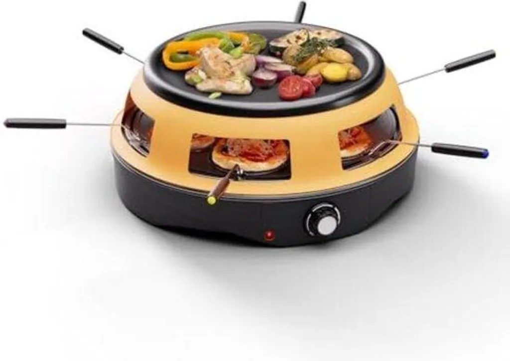 Four à pizza 3-en-1 Gourmet : fini le manque de place avec ce grill 6 p.