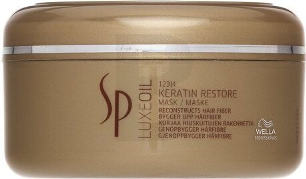 Wella Professionals SP Luxe Oil Keratin Restore Mask Maske für geschädigtes Haar 150 ml