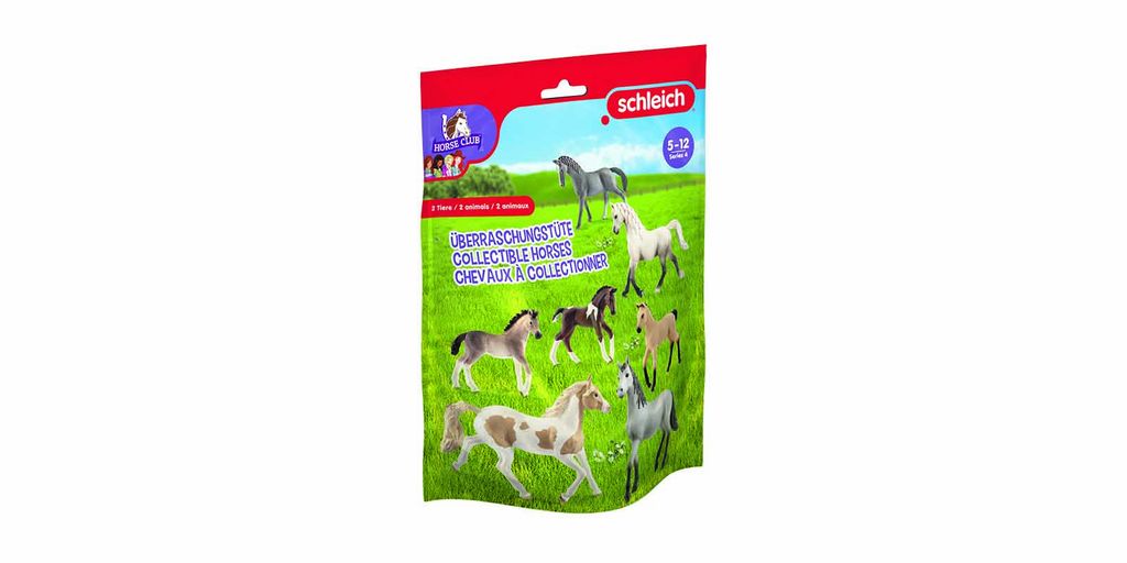 Schleich Blind Bags Horse Club Spiel Überraschungstüte 2 Tiere 5-12 Jahre