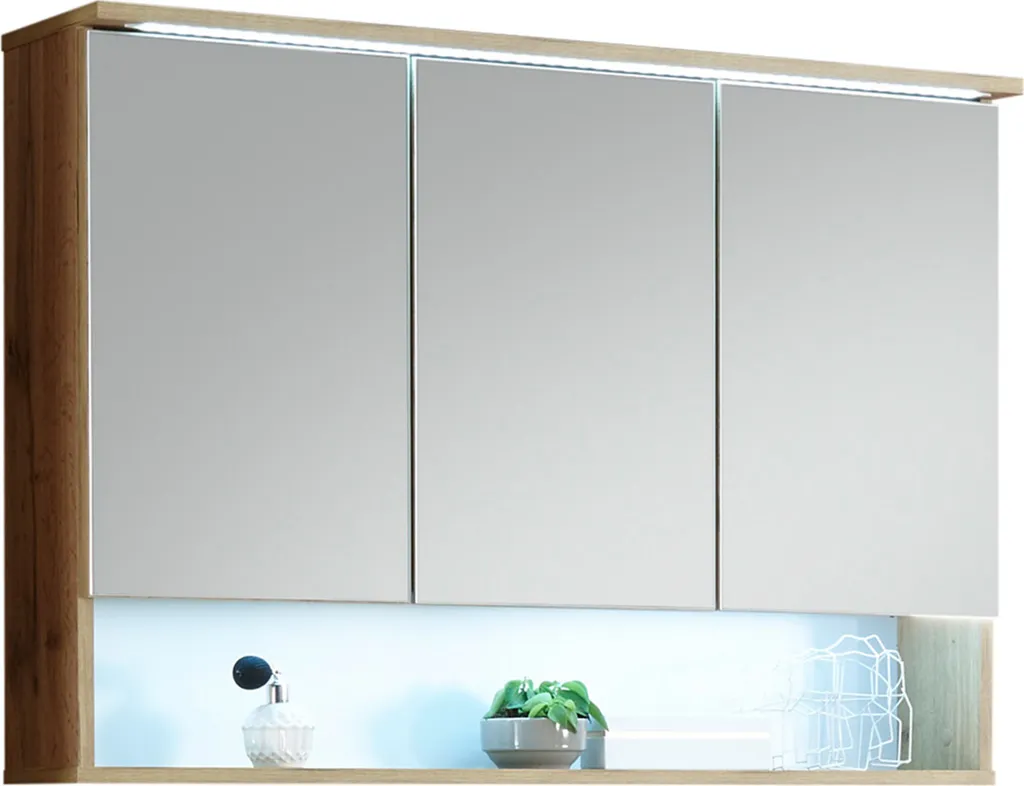 Armoire de toilette Bella : gagnez de la place en chêne sauvage 100cm