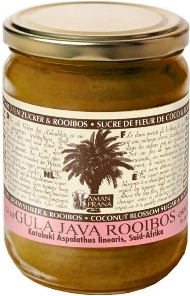 Gula Java Rooibos 390g - Boisson Bio Énergisante au Sucre de Fleur de Coco