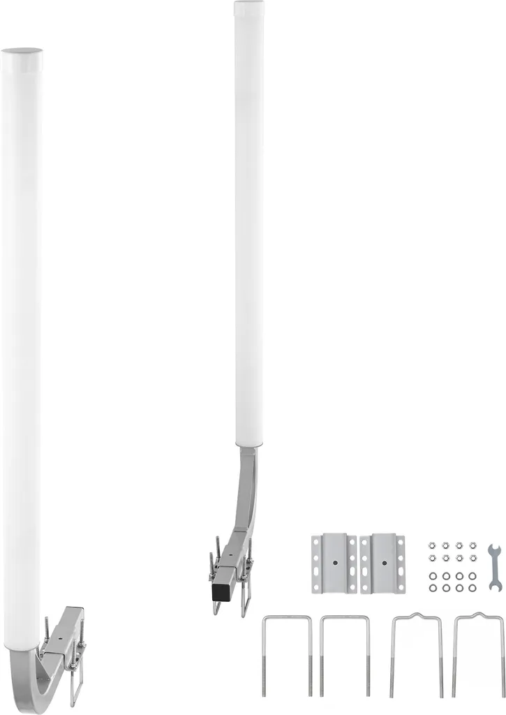 Set 2 Guide Rimorchio Barca Regolabili 120cm - SucceBuy Acciaio Inox