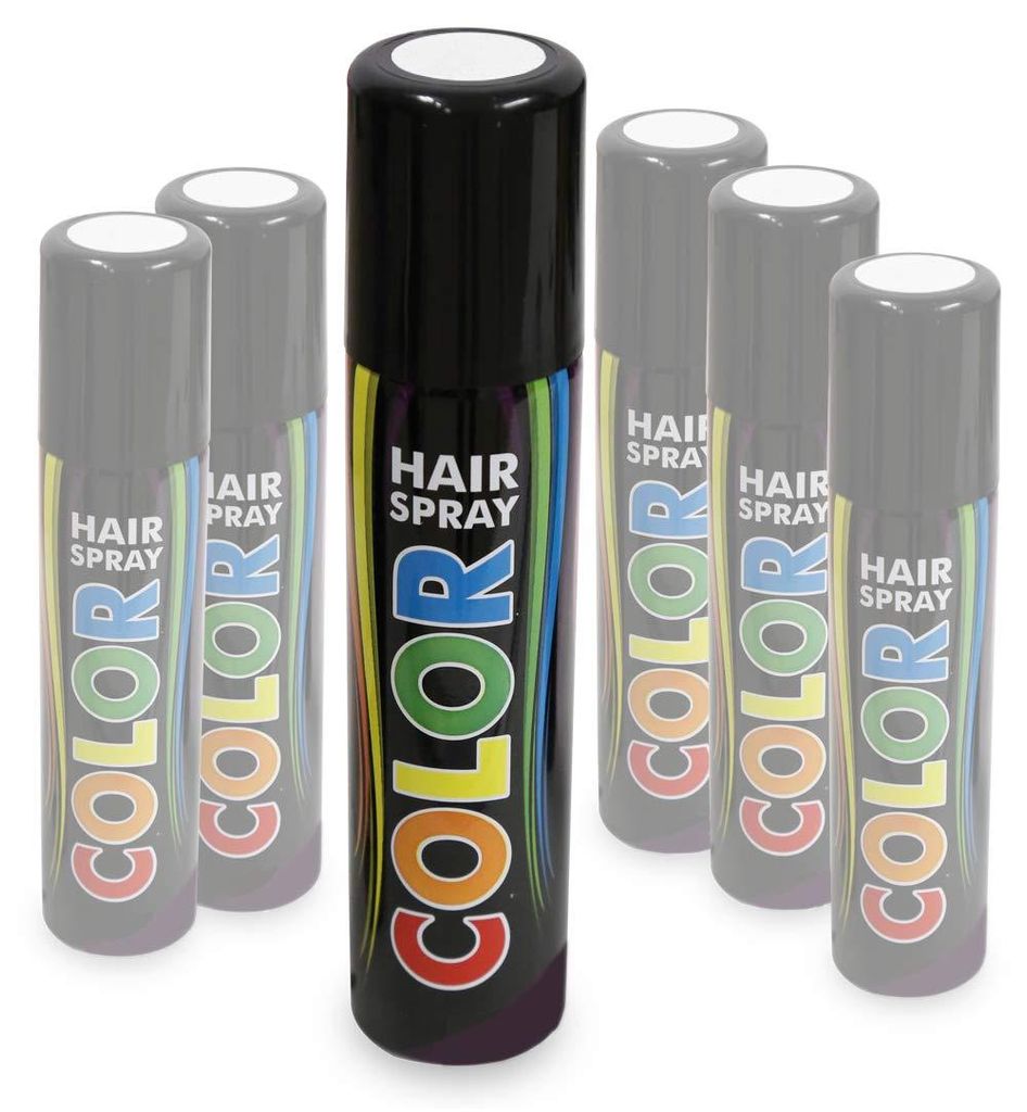 Hairspray Color in verschiedenen Farben buntes Haarspray Produktbild 