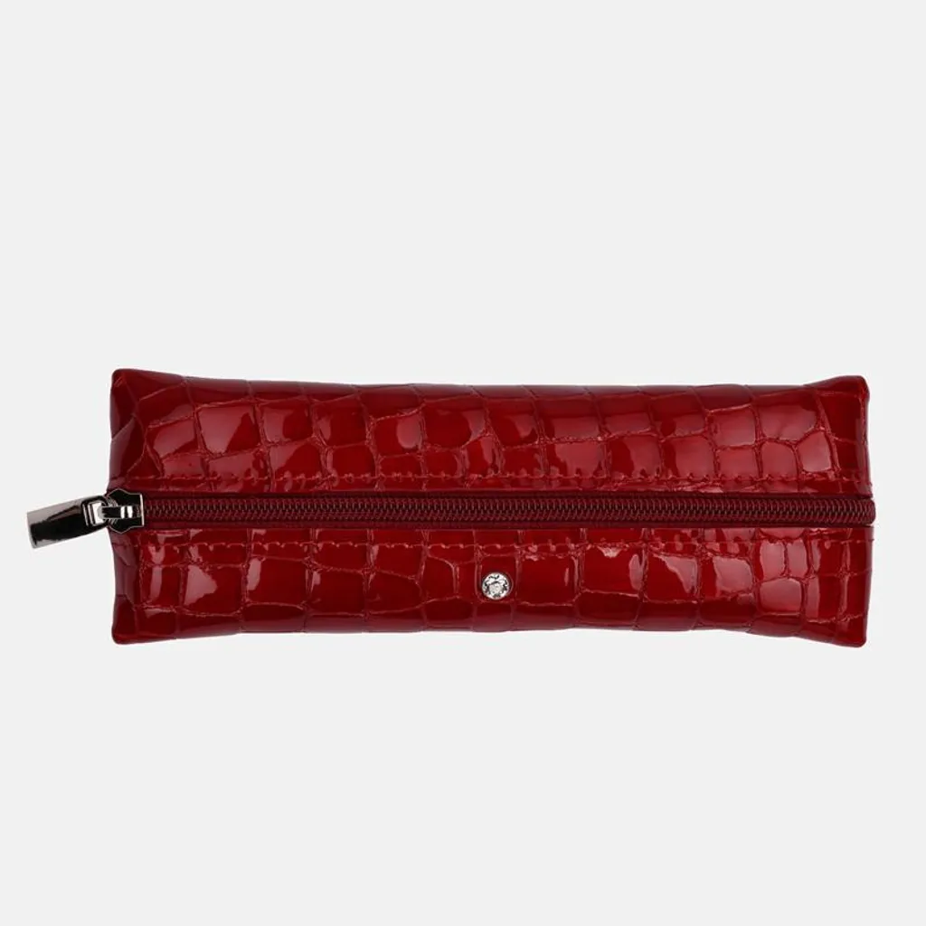 ESME Astuccio Portamatite Vernice Rossa | Eleganza Made in Italy