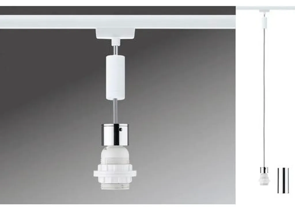 URail Suspension 2Easy E27 Dimmable 230V Blanc de Sécurité Paulmann