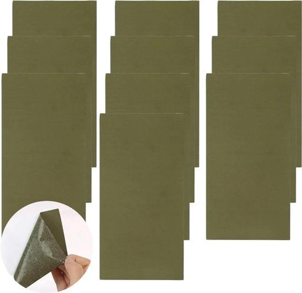 Ruban adhésif de réparation pour tentes et doudounes - Kit 10 feuilles