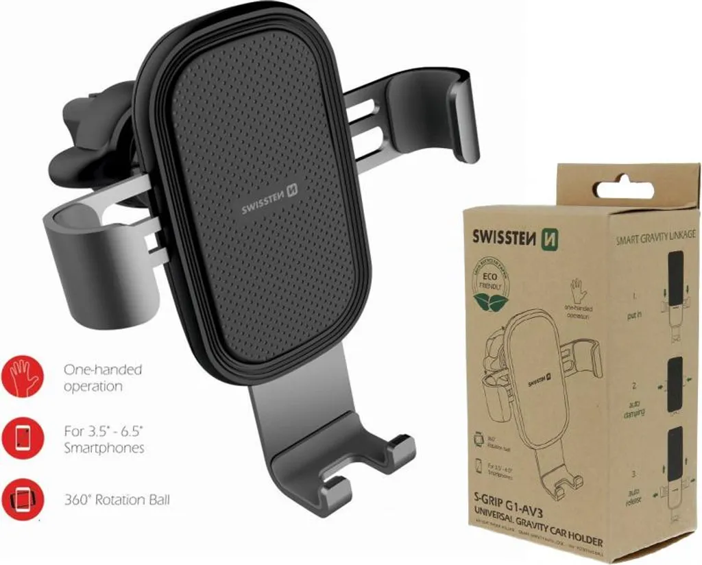 Recensione Staffa Auto S-Grip G1-AV3 | Supporto a Gravità Top