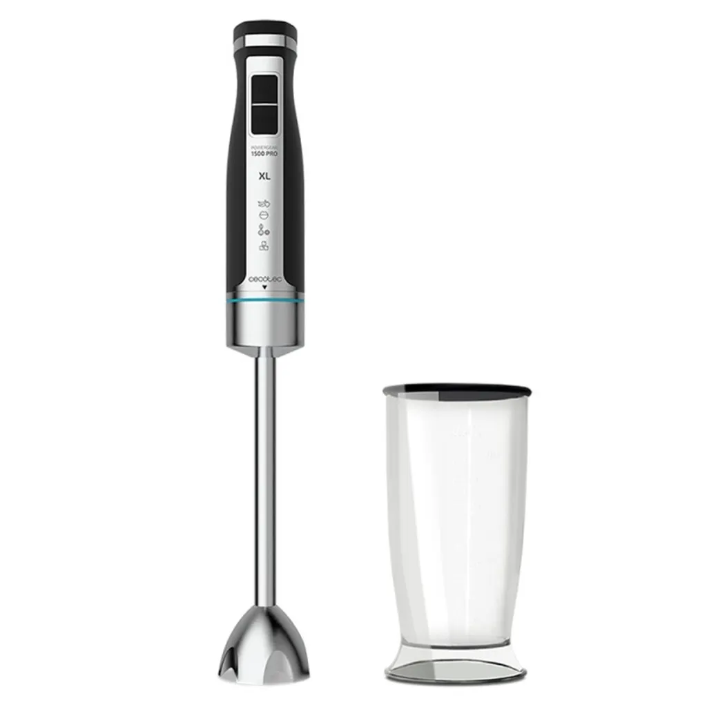 Mélangeur à main Cecotec PowerGear 1500 XL 1500W avec pied en acier