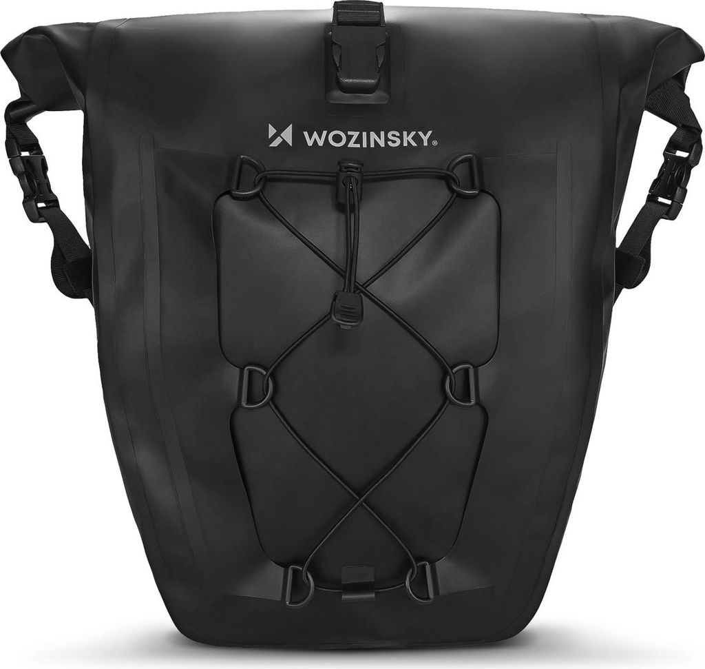 Wozinsky Wasserdichte Fahrradträger Pannier Bag 25L Schwarz (Wbb24Bk)