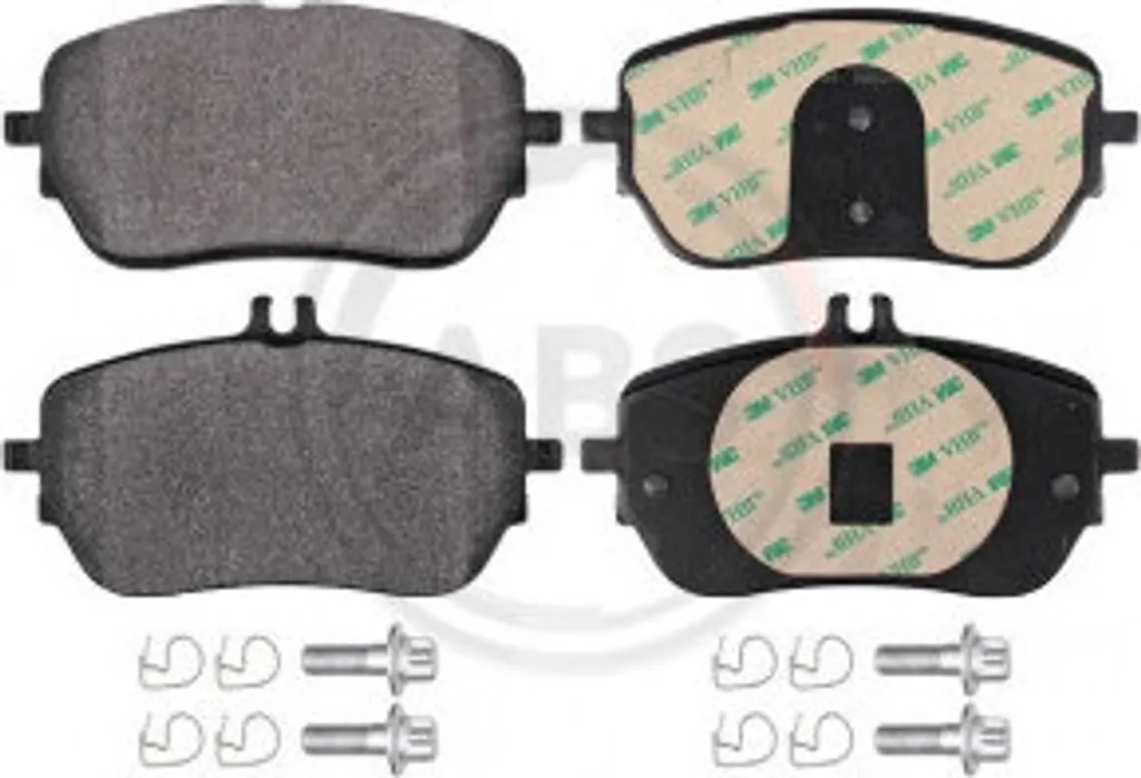 Plaquettes de frein silencieuses pour Mercedes CLA X117 et GLA - A.B.S. 35220