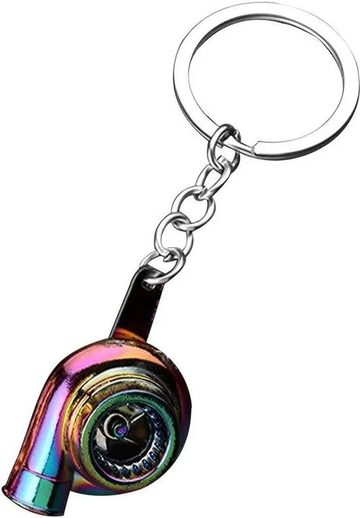 Porte-clés turbine coloré pour identifier facilement vos clés auto