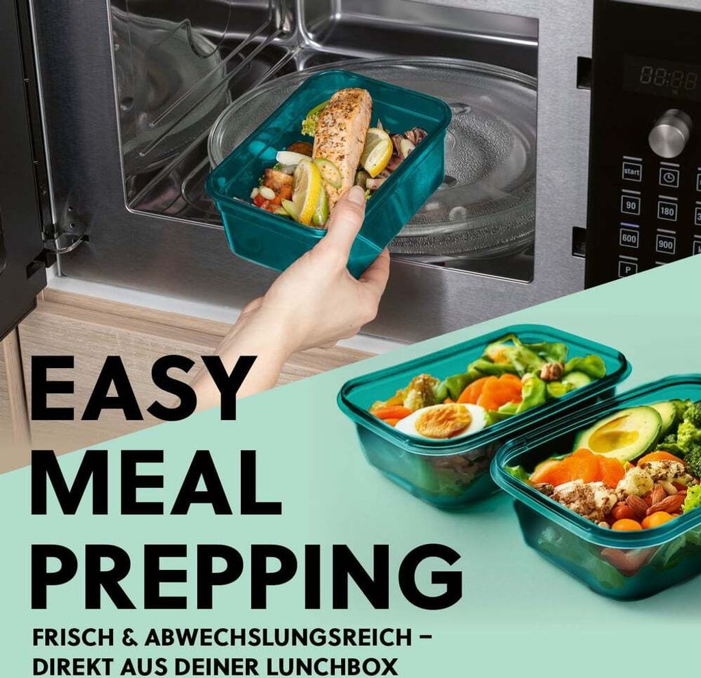 GOURMETmaxx Frischhaltedosen klick-it 7er Set BPA-freie Produktbild 6