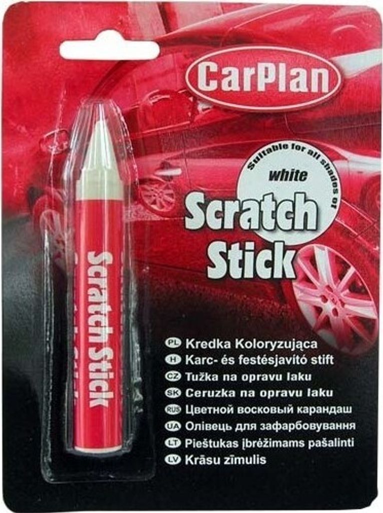 Carplan Weisser Farbstift Für Kratzer Marker Produktbild 