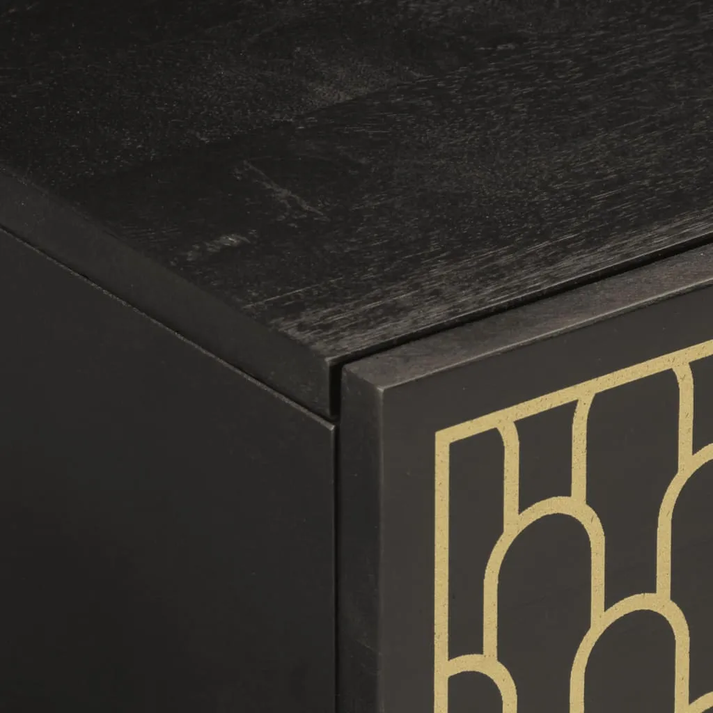 Tavolino Basso SYFAX™ 80x50x40 cm - Design Industrial Mango Massello - 6