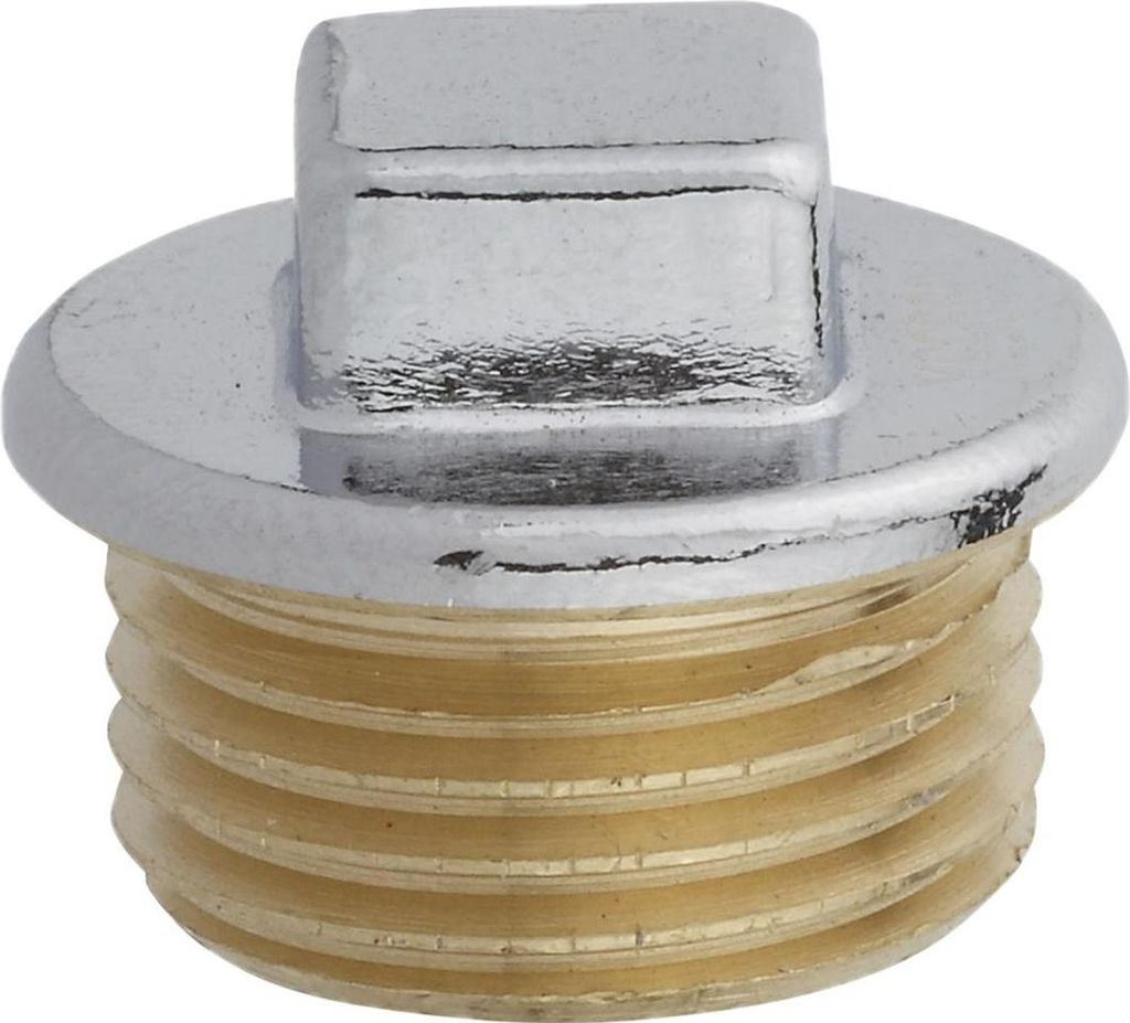 KIRCHHOFF MS Stopfen, Chrom, 1/2AG