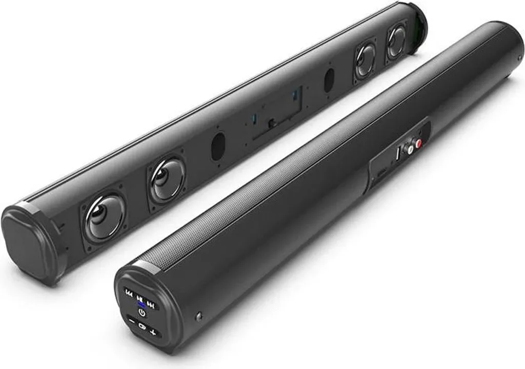 Enceinte de bibliothèque active BS-10 cuir noir son haute résolution - 6