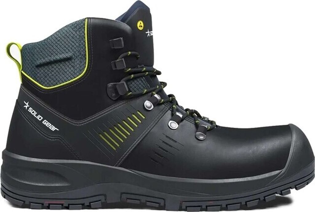 Solid Gear Arbeitsstiefel Ion Mid High Schwarz - Größe 47